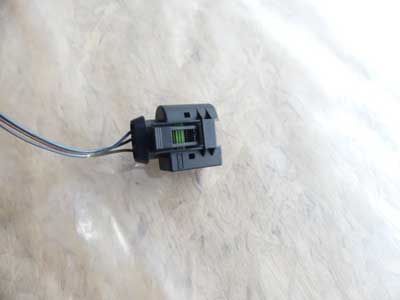 BMW 3 Pole 3 Wire Black Connector Plug w/ Pigtail 52520 04